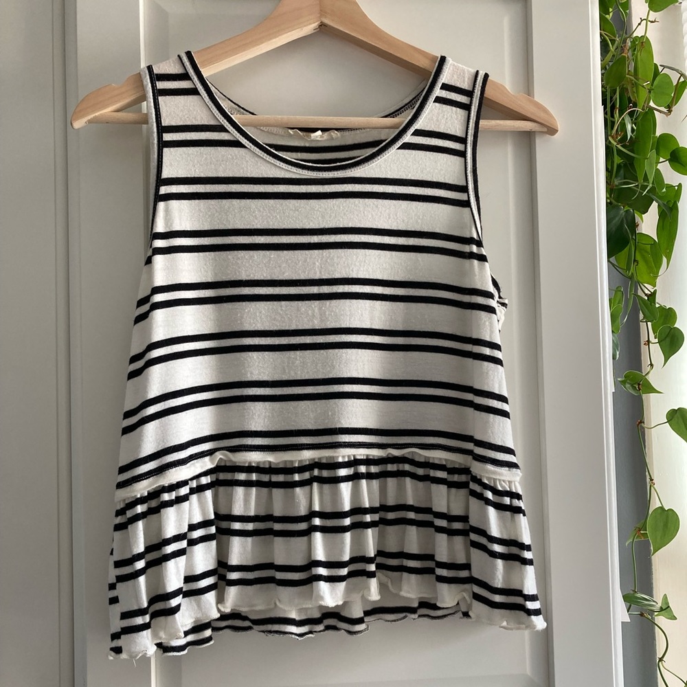 Peplum Tank Size Small (super soft)